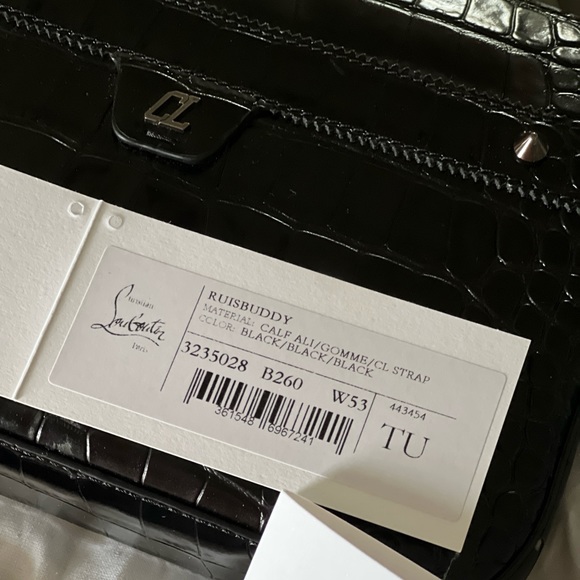 BNWT Christian Louboutin Ruisbuddy Messenger Bag - Picture 14 of 16